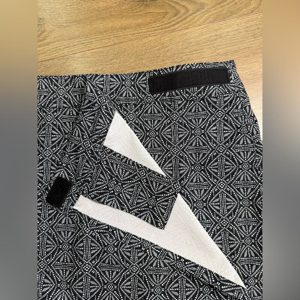 Ripskirt Hawaii Wrap Skirt Length 2 In Black Pearl Batik Size Large - Picture 9 of 11